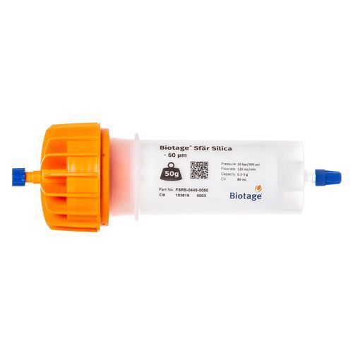 Columna de cromatografía flash - Biotage® Sfär Silica - BIOTAGE - de sílice