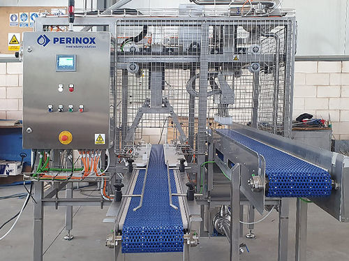 Línea de desmoldeado de queso - Perinox S.A. - automática