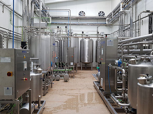 Línea de producción de queso automática - Perinox S.A.