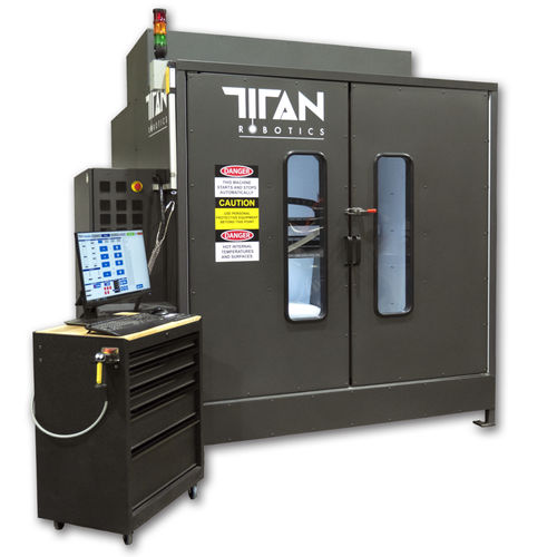Fresadora CNC y máquina de producción por adición de 3 ejes - Atlas-HS  - Titan Robotics - vertical / tipo pórtico / de corte