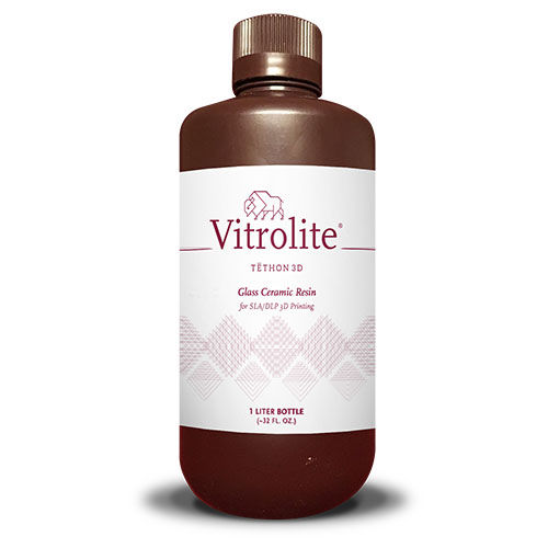Resina para impresora 3D de polímero - Vitrolite® - Tethon3D - de cerámica / blanca / industrial