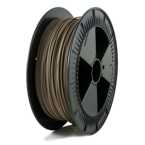 Filamento de ABS para impresora 3D - FIL-ABS01-285BR1-023 - 3D platform - 2,85 mm / marrón / sostenible