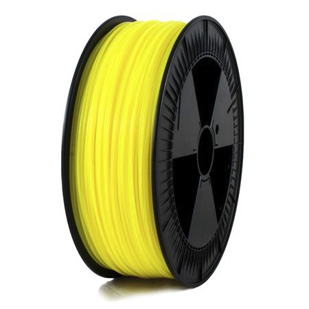 Filamento de PLA para impresora 3D - FIL-PLA01-285YLF-023 - 3D platform - 2,85 mm / amarillo