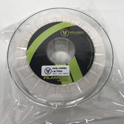 Filamento de PP para impresora 3D - SPEC975  - Volumic - blanco / transparente