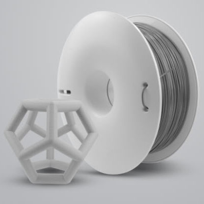 Filamento de HIPS para impresora 3D - Fiberlogy - 1,75 mm / gris / sostenible