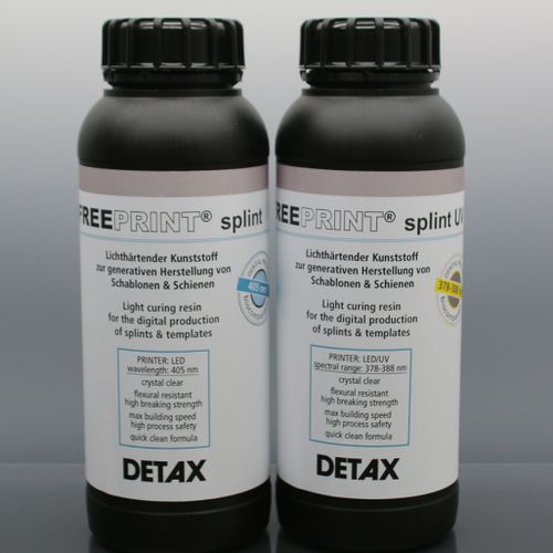 Resina para impresora 3D de polímero - Freeprint® splint series - DETAX - para odontología / médica