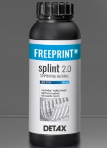 Resina para impresora 3D para odontología - FREEPRINT® splint 2.0 385 - DETAX - médica