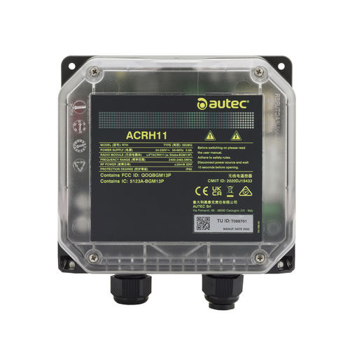 Receptor compacto - ACRH11 - Autec Safety Radio Remote Control - para telemando