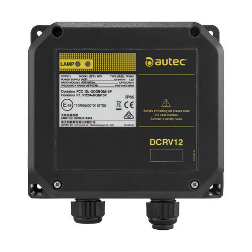 Receptor compacto - DCRV12 - Autec Safety Radio Remote Control - con salida de relé / IP65
