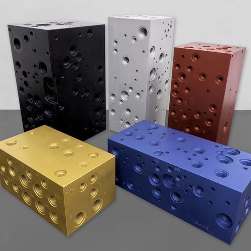 Manifold aluminio - EUROFLUID HYDRAULIC SRL - multivía / para aplicaciones hidráulicas / con brida