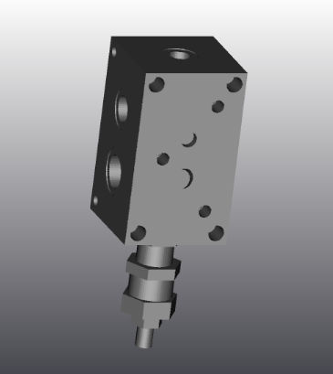 Bloque hidráulico de 2 vías - EC3H3Z - EUROFLUID HYDRAULIC SRL - de hierro fundido / Cetop 3