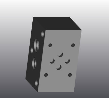 Bloque hidráulico de 2 vías - EC313 - EUROFLUID HYDRAULIC SRL - de hierro fundido / Cetop 3