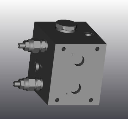 Bloque perforado hidráulico multivía - ET115 - EUROFLUID HYDRAULIC SRL - de hierro fundido / Cetop 5 / modulable