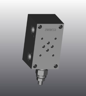 Manifold de 4 vías - ES3B38Z - EUROFLUID HYDRAULIC SRL - de hierro fundido / hidráulico / Cetop 3