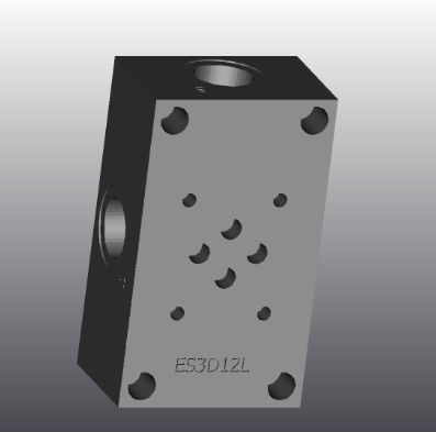 Bloque hidráulico de 4 vías - ES3D12L - EUROFLUID HYDRAULIC SRL - de hierro fundido / Cetop 3