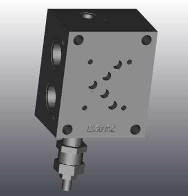 Manifold de 4 vías - ES5B34Z - EUROFLUID HYDRAULIC SRL - de hierro fundido / Cetop 5