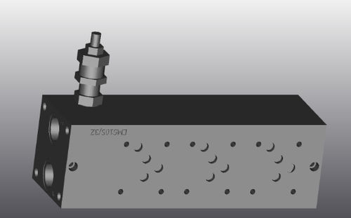 Bloque hidráulico de 4 vías - EMS105Z - EUROFLUID HYDRAULIC SRL - de hierro fundido / Cetop 5