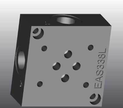 Placa de apoyo de aluminio - EAS338L - EUROFLUID HYDRAULIC SRL - rectangular / Cetop 3 / hidráulica