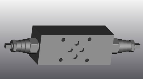 Válvula de alivio de regulación - EVM103ABZ - EUROFLUID HYDRAULIC SRL - de hierro fundido / modular