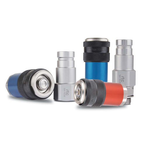 Racor hidráulico - 103 series - RTC Couplings GmbH - rápido / de acero inoxidable