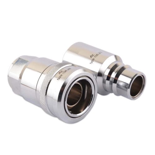 Racor hidráulico - 106 series - RTC Couplings GmbH - rápido / de latón / de acero inoxidable