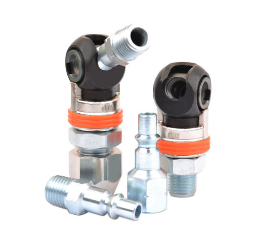 Racor neumático - 462-A1 series - RTC Couplings GmbH - rápido / de nitrilo / de acero