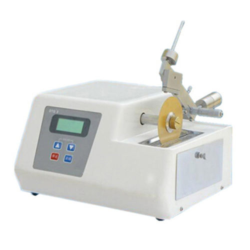 Máquina de corte de hoja rotativa - DTQ-5 - Jinan Hensgrand Instrument Co.,Ltd - para metal / de muestras / de metalografía