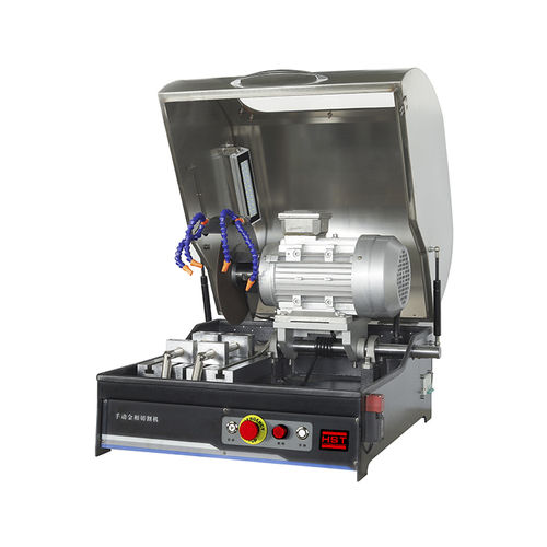 Máquina de corte de hoja rotativa - SQ-100 - Jinan Hensgrand Instrument Co.,Ltd - para metal / de muestras / de metalografía
