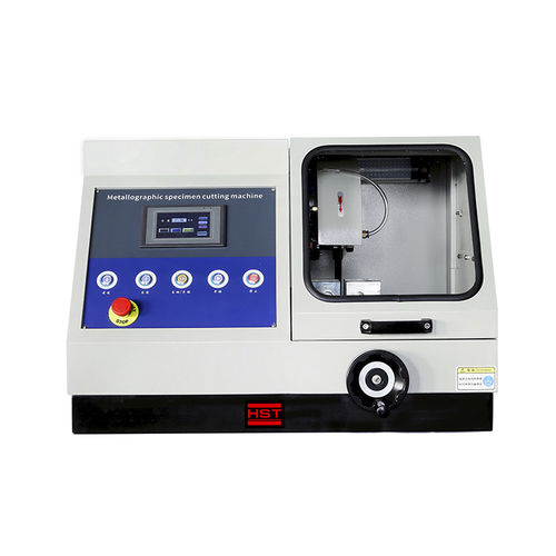Máquina de corte de hoja rotativa - Q-100B - Jinan Hensgrand Instrument Co.,Ltd - para metal / de muestras / de metalografía