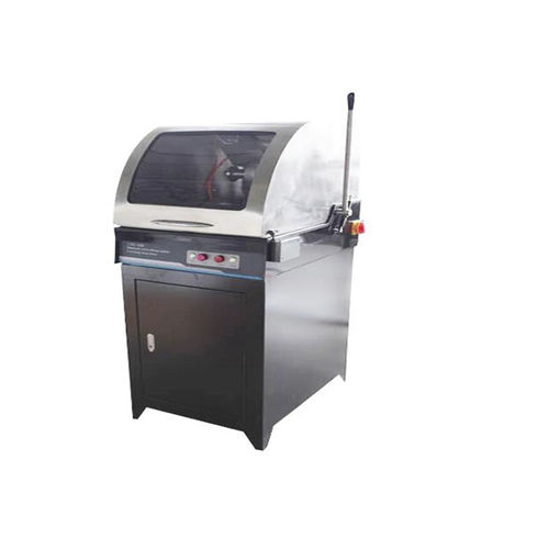 Máquina de corte de cuchilla - LSQ-100 - Jinan Hensgrand Instrument Co.,Ltd - para metal / para material plástico / de tejido