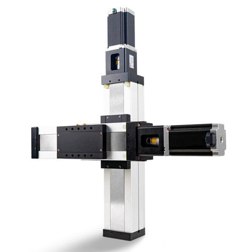 Platina de posicionamiento lineal - FSL80XY-S - FUYU Technology - motorizada / 2 ejes / multieje