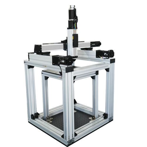 Platina de posicionamiento lineal - FSL60IS-VM - FUYU Technology - XYZ / motorizada / 3 ejes