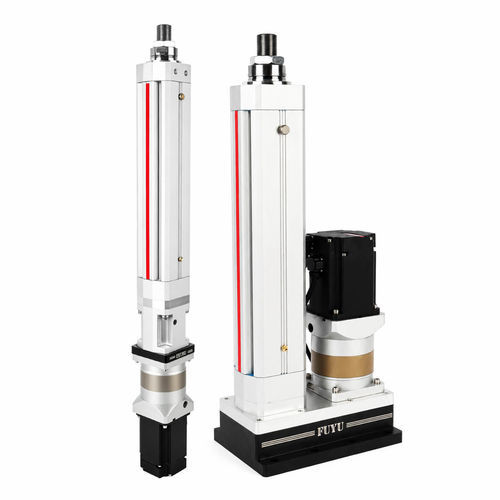 Servo-cilindro eléctrico - 6063 A - FUYU Technology - telescópico / de husillo de bolas / con servomotor