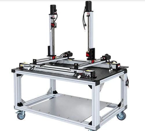 Platina de posicionamiento lineal - FSK40IS-DV - FUYU Technology - XYZ / motorizada / con motor lineal