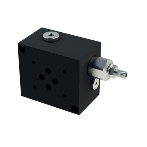 Manifold 1 vía - BS3 - Oleoweb Srl - de aluminio / hidráulico / de calibración