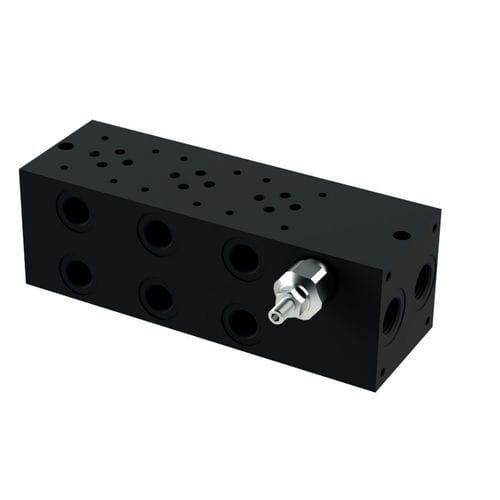 Manifold multivía - BM-RV series - Oleoweb Srl - de aluminio / de válvula