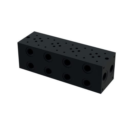 Manifold multivía - BM - Oleoweb Srl - de aluminio / hidráulico / de válvula