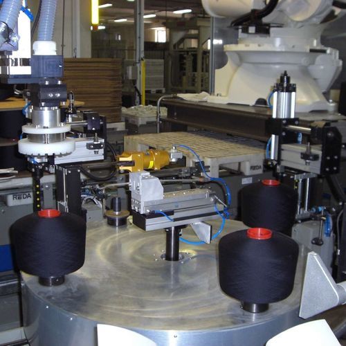 Mesa rotativa eléctrica - Primon Automazioni S.r.l. - vertical / para la industria textil / electromecánica