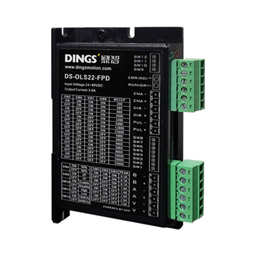 Controlador de motor micropaso - DS-OLS22-FPD - Jiangsu DINGS' Intelligent Control Technology - DC / en lazo abierto
