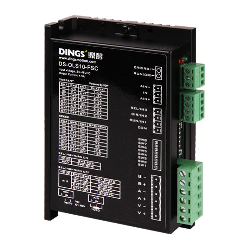 Controlador de velocidad micropaso - DS-OLS10-FSC - Jiangsu DINGS' Intelligent Control Technology - DC / analógico / en lazo abierto