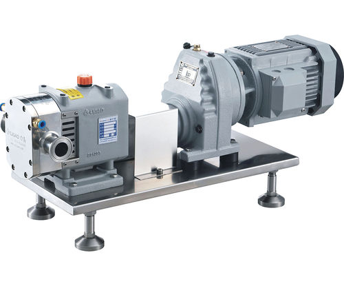 Bomba de lóbulos - RP series - Ligao Pump Technology Co., Ltd. - para agua caliente / para productos agroalimentarios / con motor eléctrico
