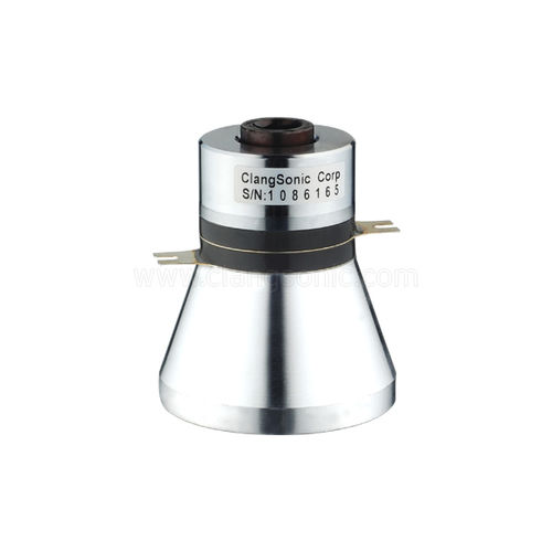 Transductor de ultrasonidos piezoeléctrico - CN2838-59LB P4 - Yuhuan Clangsonic Ultrasonic Co.,Ltd - de contacto directo / para cuba de limpieza