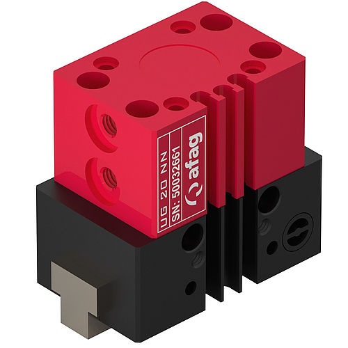 Pinza de prensión neumática - UG series - Afag - paralela / de 2 mandíbulas / compacta