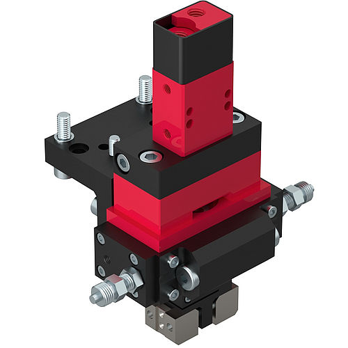 Pinza de prensión neumática - GM, RM series - Afag - angular / de 2 mandíbulas / rotativa