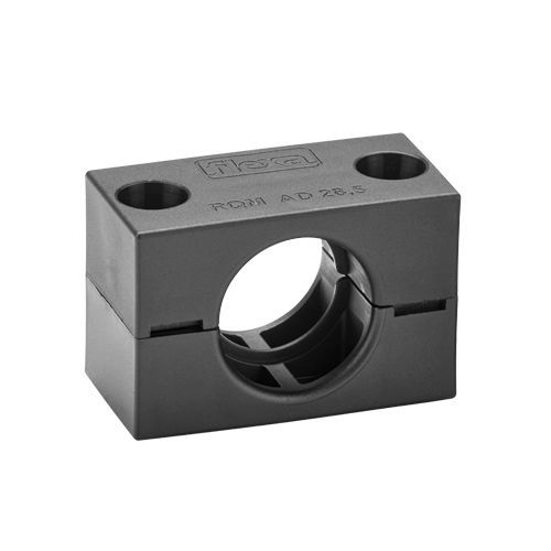 Abrazadera para tubo para uso intensivo - RQMS-compact - flexa - de PA
