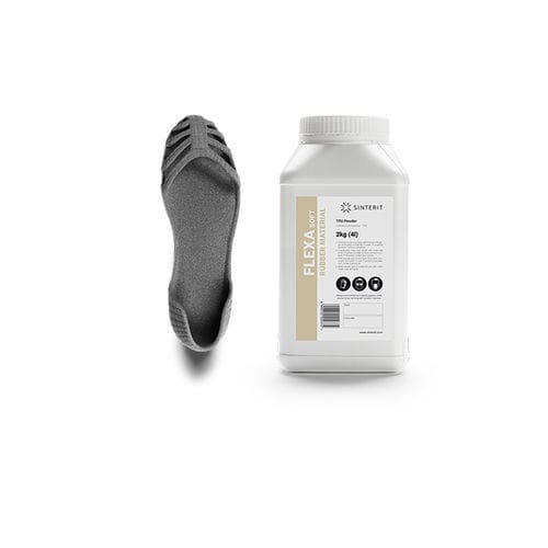 Polvo para impresora 3D TPU - FLEXA Soft - Sinterit - SLS