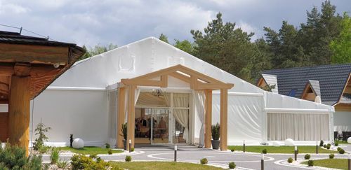 Tienda para organización de evento - pol-plan