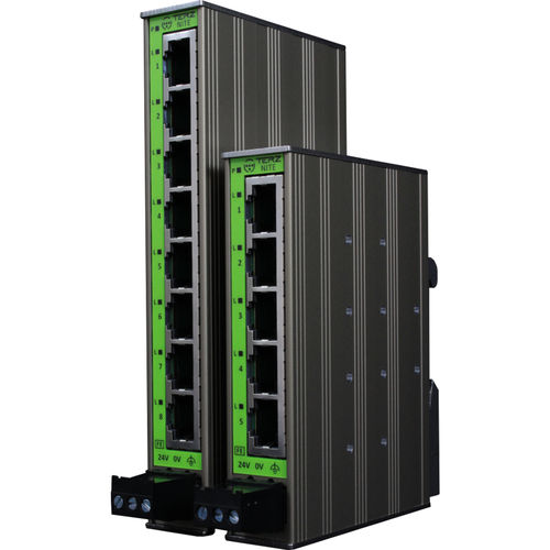 Conmutador Ethernet no administrable - NITE-RS series - TERZ Industrial Electronics GmbH - 8 puertos / 5 puertos / ProfiNet