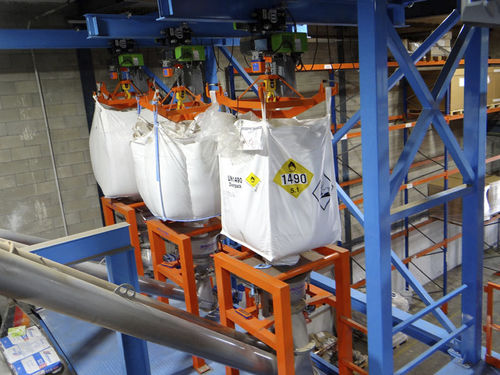 Sistema de vaciado de bolsas - BBV series - Equipos y Procesos Levante