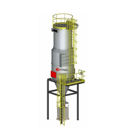 Desempolvador de ciclón - IF FC  series - INSTAL - FILTER - de alto rendimiento / ATEX / automático